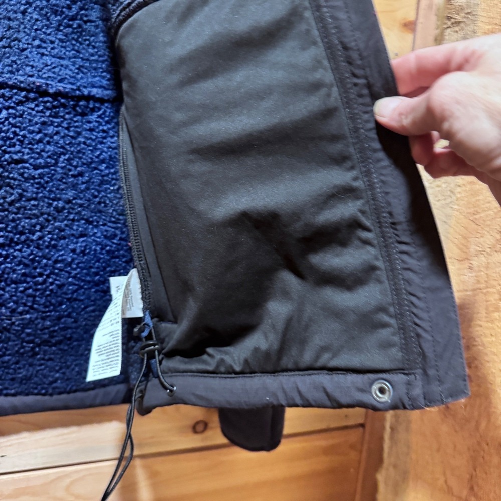 Outdoor‎ Research Juneau Fleece Hooded Jacket Navy Blue Sherpa Lined W Sz Small - Picture 7 of 10